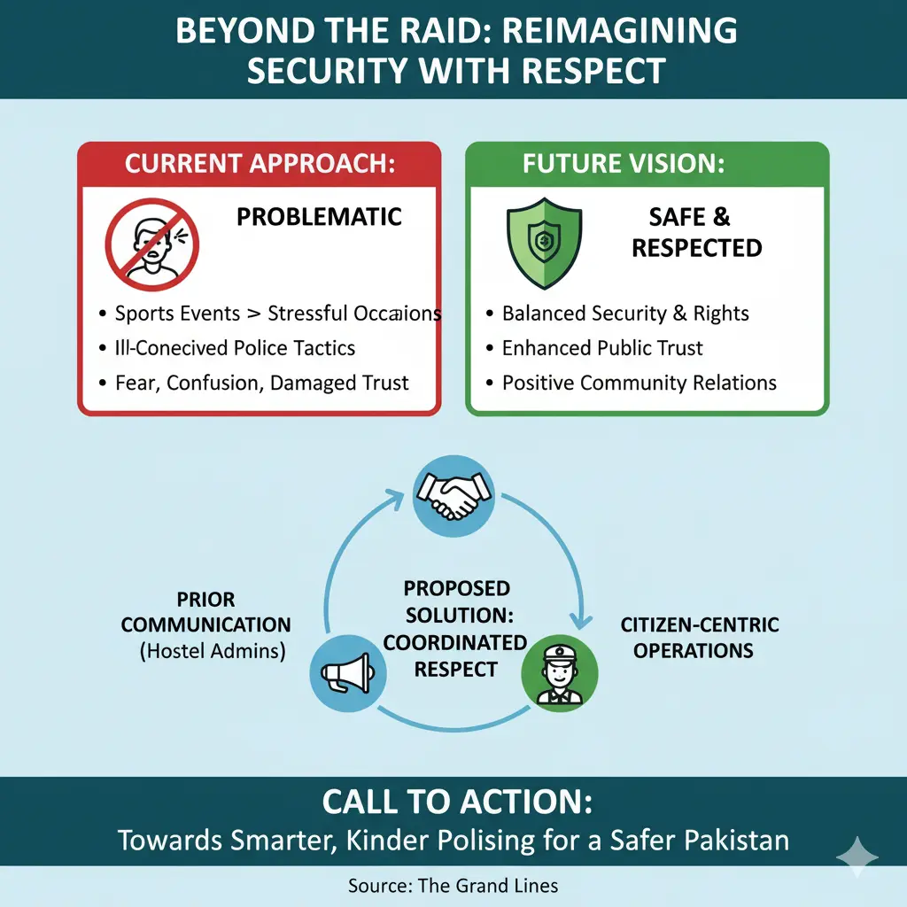 Faisalabad police hostel raid