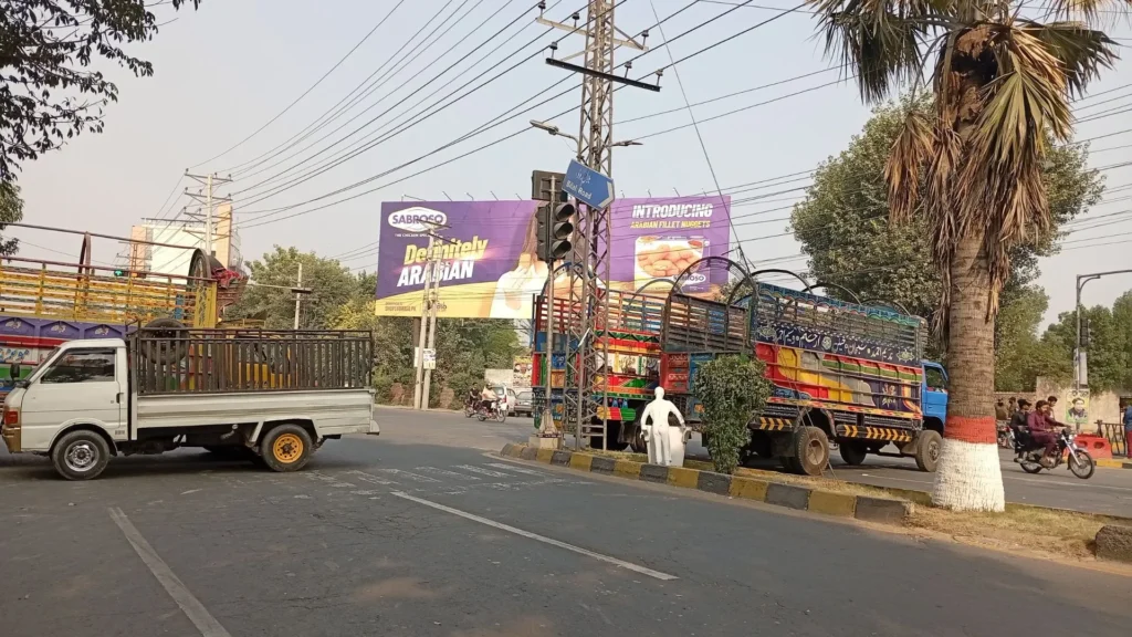 Faisalabad’s Jail Road, which leads to the major Allied Hospital, has been closed for cricket match security