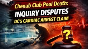 Chenab Club Faisalabad Pool Death inquiry committee investigates child drowning incident