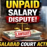 Faisalabad unpaid salary dispute of AIMS Contact Technologies