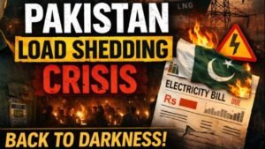 Pakistan load shedding crisis leaves cities in darkness during peak hours
