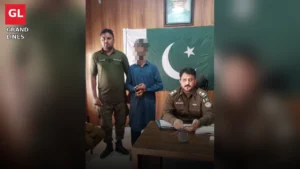 Balochni police arrest a suspect in the Chak 54 RB petrol fire case in Faisalabad.