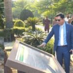 Tree transplantation orchard at Bagh-e-Jinnah Faisalabad — Commissioner visiting