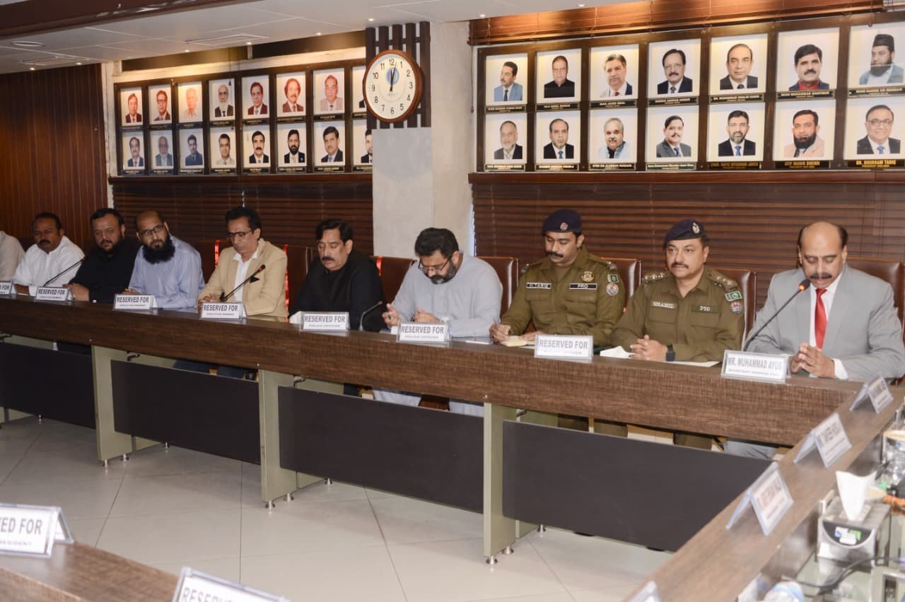 CPO Chamber of Commerce visit meeting wide shot