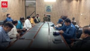 The chief traffic officer chairs a meeting with transporters at the CTO office in Faisalabad