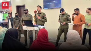 DIG Operations Faisal Kamran hears complaints at an open court
