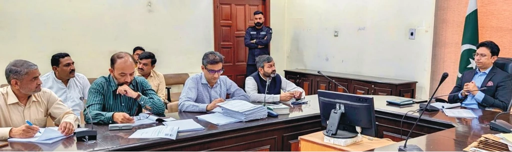District Quality Control Board meeting chaired by ADC Rashid Iqbal in Faisalabad. District Quality Control Board meeting chaired by ADC Rashid Iqbal in Faisalabad.