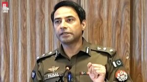 DIG Operations Lahore Faisal Kamran
