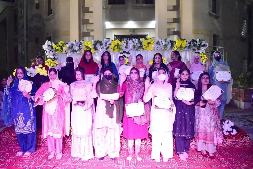 GCUF students with appreciation certificates at hostel fun fair Faisalabad GCUF students with appreciation certificates at hostel fun fair Faisalabad