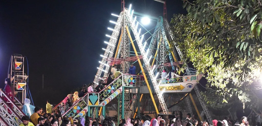 GCUF New Campus hostel fun fair festivities in Faisalabad GCUF New Campus hostel fun fair festivities in Faisalabad