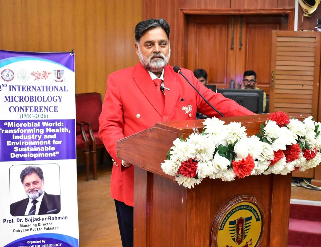 Researchers at the international microbiology conference at GCUF Faisalabad Researchers at the international microbiology conference at GCUF Faisalabad
