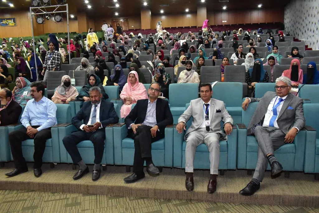 International microbiology conference audience at GCUF Faisalabad International microbiology conference audience at GCUF Faisalabad