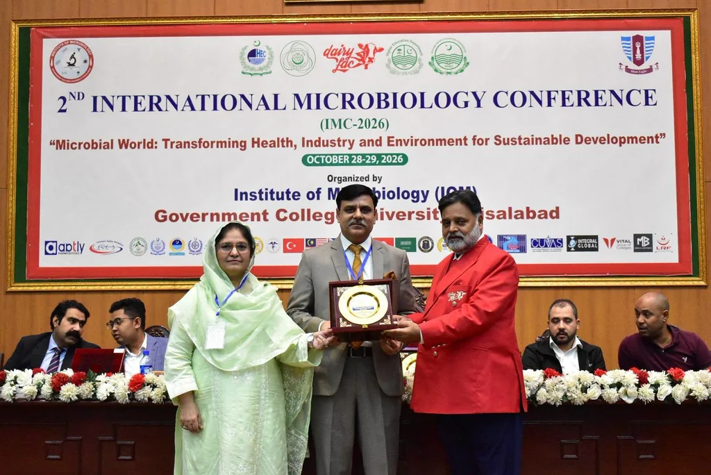 GCUF hosts second international microbiology conference in Faisalabad GCUF hosts second international microbiology conference in Faisalabad