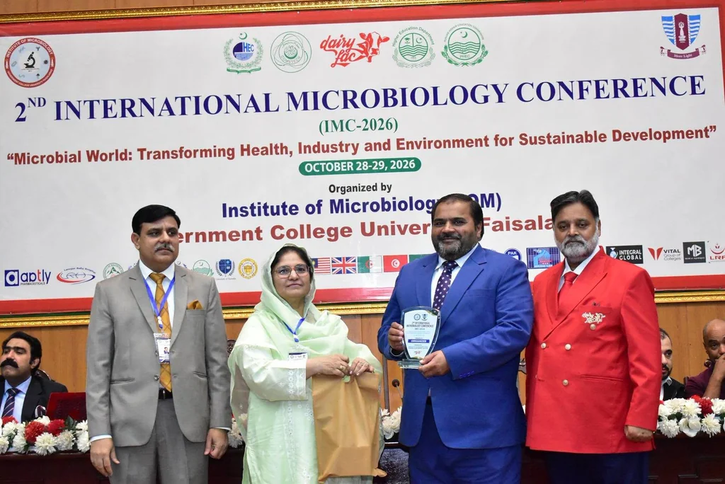 Scientific session under way at GCUF microbiology conference Faisalabad Scientific session under way at GCUF microbiology conference Faisalabad