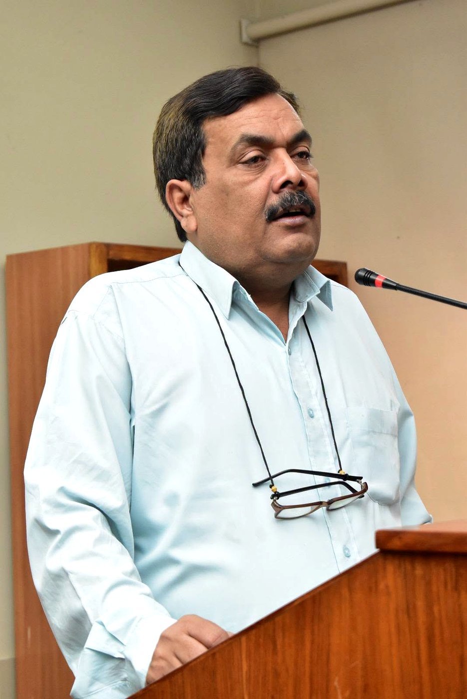 Speaker addressing participants at the GCUF Seerah writing workshop