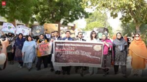 GCWUF Kashmir Black Day rally featured
