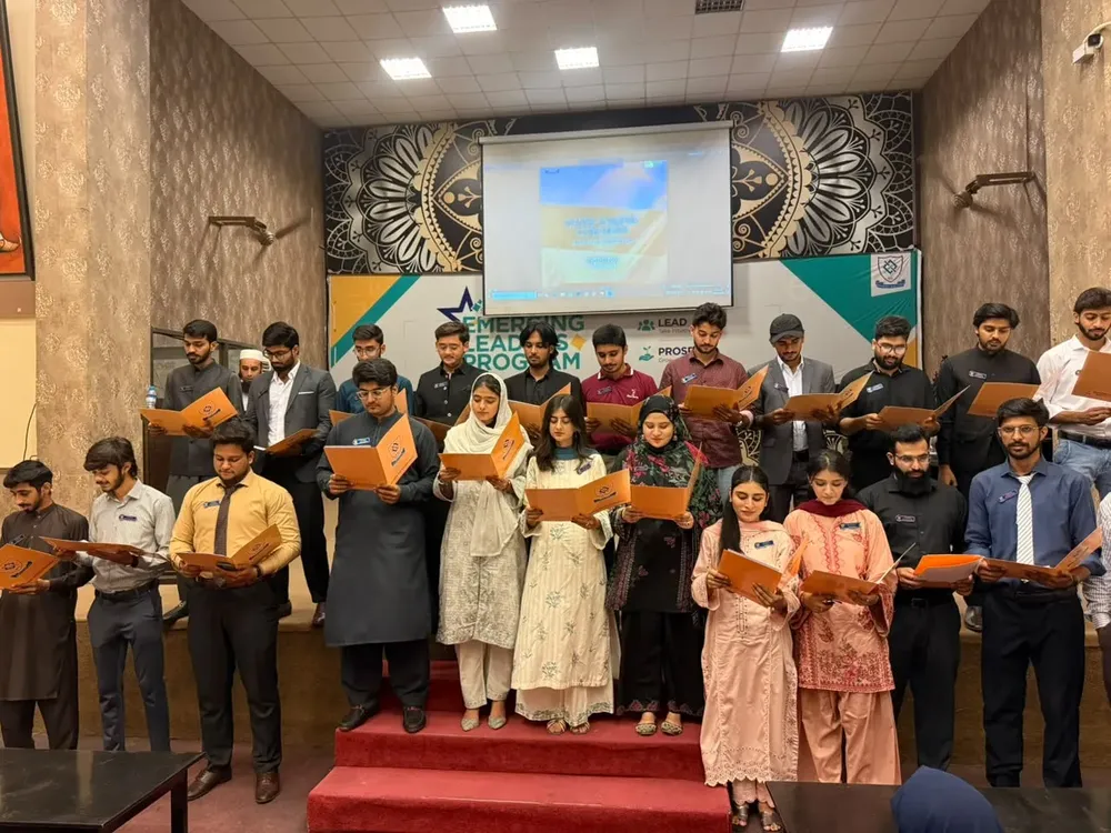 NTU societies oath ceremony group photo in Faisalabad NTU societies oath ceremony group photo in Faisalabad
