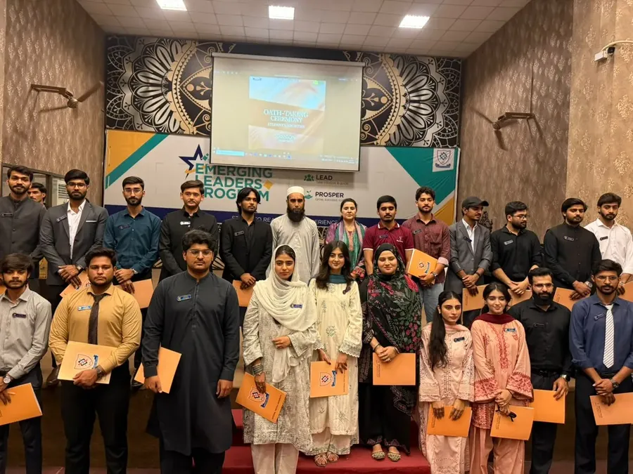 NTU oath taking ceremony participants in Faisalabad NTU oath taking ceremony participants in Faisalabad