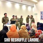 Lahore SHO transfers — DIG Operations reshuffles station house officers