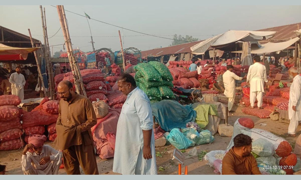 Onion sacks Sabzi Mandi market Onion sacks Sabzi Mandi market